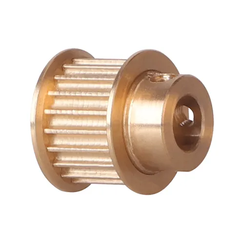 Flanged Brass Timing Pulley