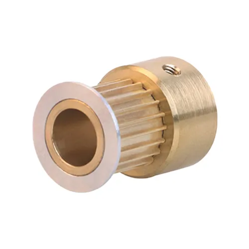 Single Flange Brass Timing Pulley