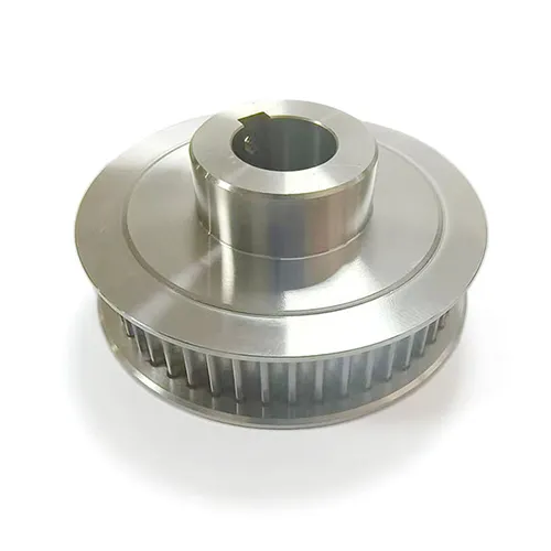 Stainless Steel Timing Pulley (Integrated Hub & Flange Type)