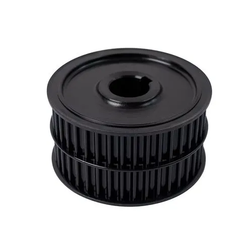 Black Anodized Aluminum Timing Pulley