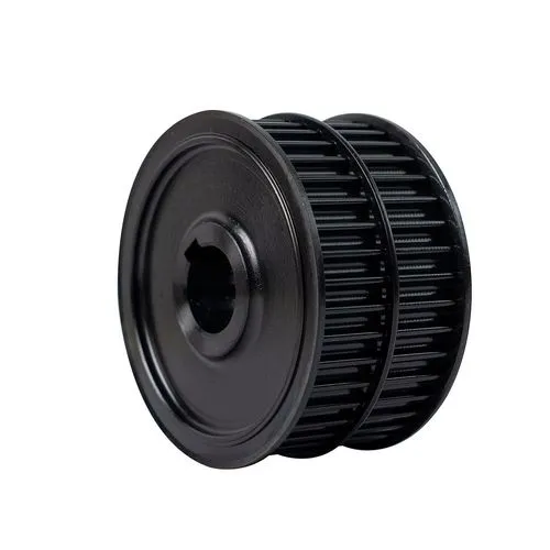 Black Anodized Aluminum Timing Pulley