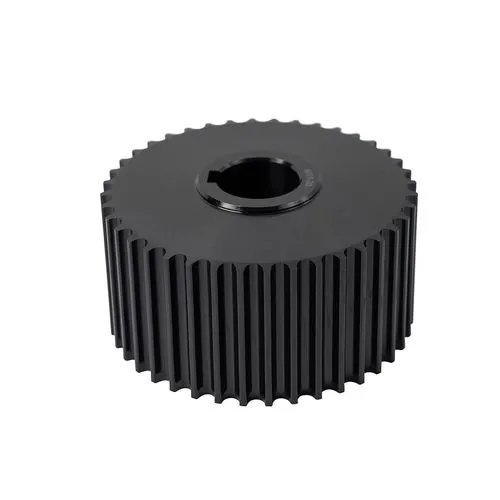 Black Anodized Aluminum Timing Pulley