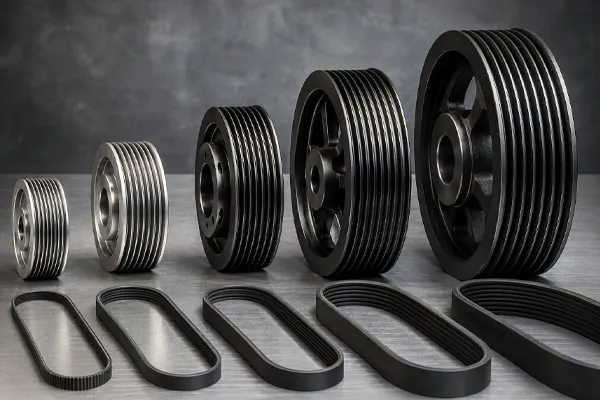 Poly-V Pulleys: PH to PM Profiles, Materials and Sizing